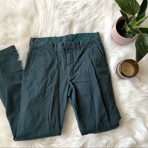 Men’s Teal J CREW Sutton Pants